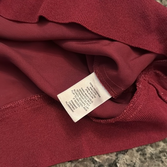 Trouvé maroon blouse XS EUC - Picture 8 of 8